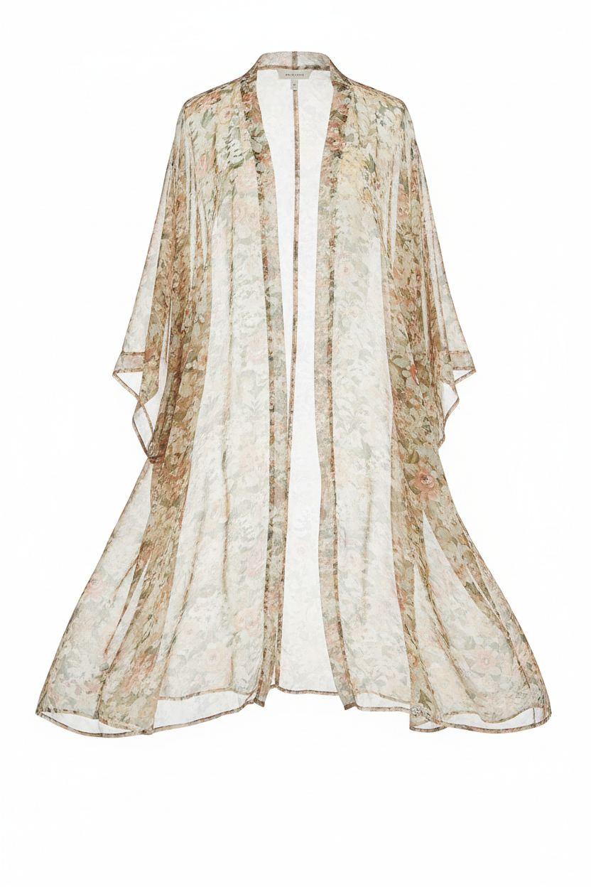 Lightweight Kimono Jacket - Sheer Summer Layer